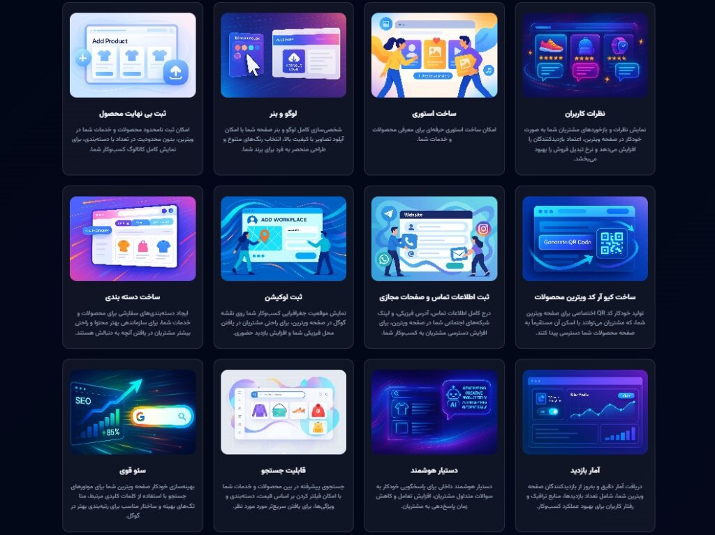 بهترین ابزارهای ساخت ویترین آنلاین در ایران؛ چرا پیزاپ انتخاب هوشمندانه تر است؟ تصویر 1