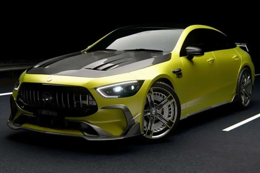 لارته دیزاین ظاهر مرسدس AMG GT برقی را شبیه نسل قبلی می‌کند!